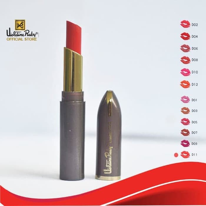 VR VIT E DRY | LIPSTICK DRY VIT E | COLORFIX | LIPSTICK | PEWARNA BIBIR | VIOLETINE RUTY