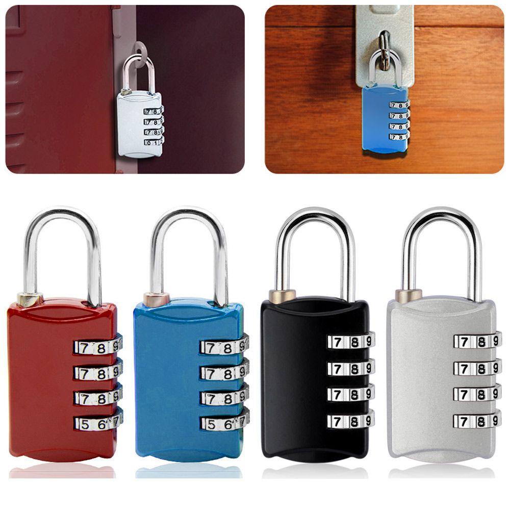 Top Kunci Password Angka 4 digit Anti Gergaji Weatherproof Aksesoris Hardware Code Lock