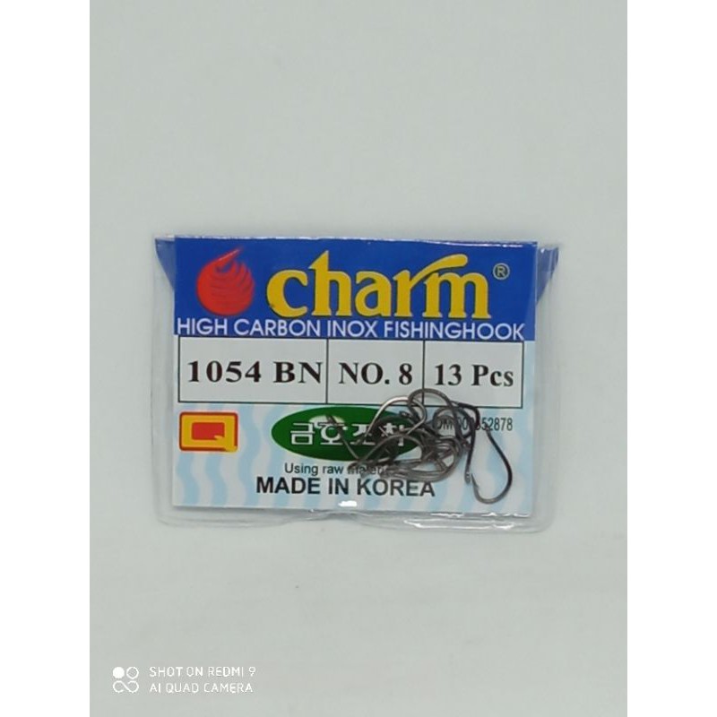 Kail Pancing Charm No.08 (1054 BN) Untuk Ikan Mas