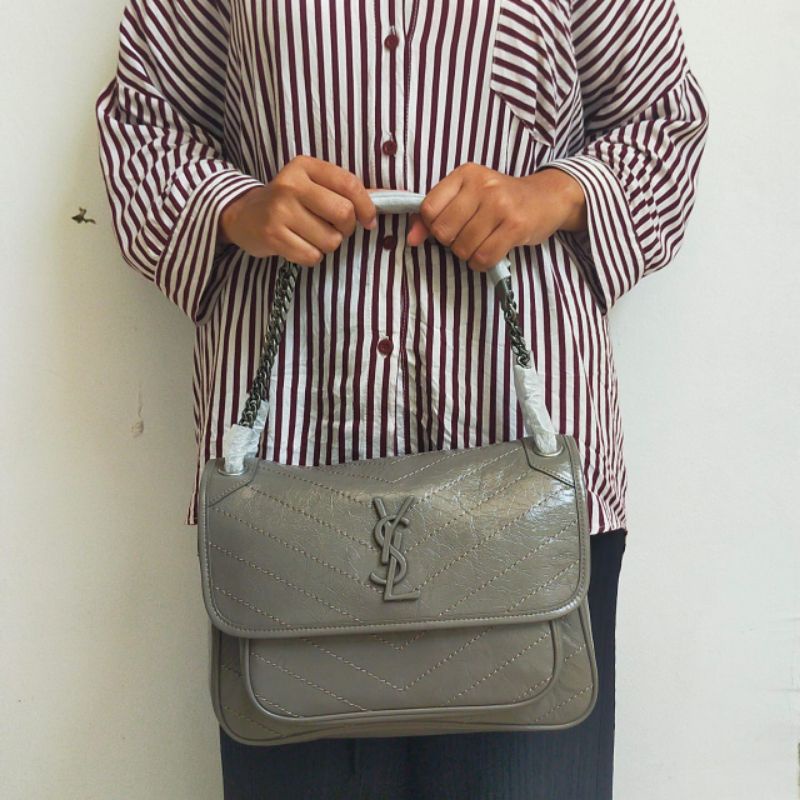 TAS WANITA YSL NIKI SMALL SHOULDER BAG