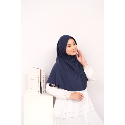 Jilbab Sport / Hijab Olahraga bahan Lycra / Bergo Sport