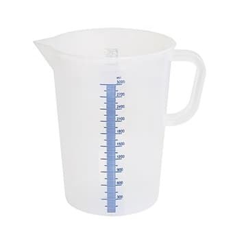 GREEN LEAF 1833 MEASURING CUP GELAS UKUR TAKAR PLASTIK 3000ML 3000 ML