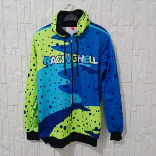 Jaket racing pria /jaket balap Racing hell cowok