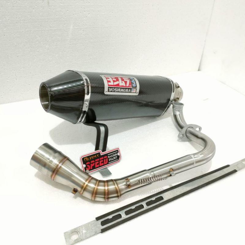 Knalpot Racing Yoshimura USA Nmax Aerox Adv Vario Beat Scoopy Genio Mio