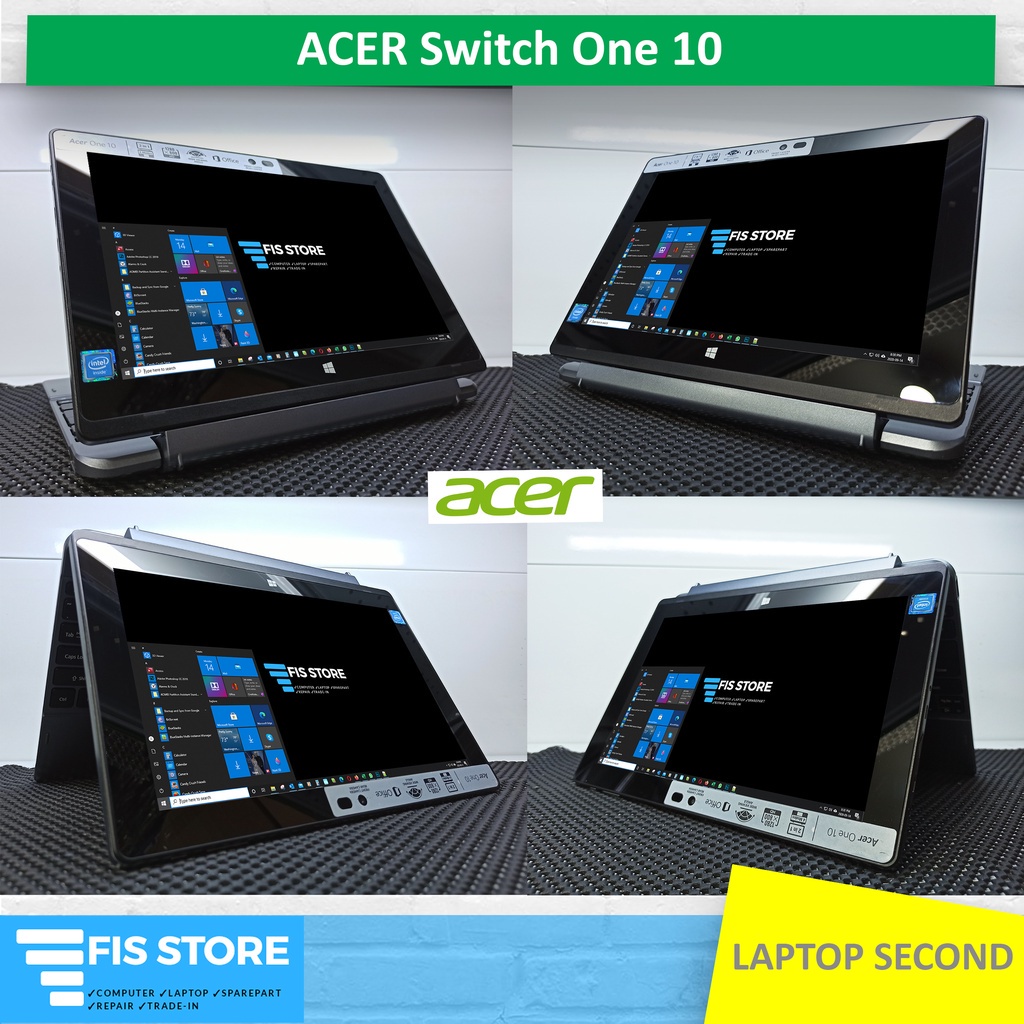 KMI LGI PROMO MURAH                ACER Switch One 10 (2 in 1 Notebook+Tablet WIN 10) TouchScreen