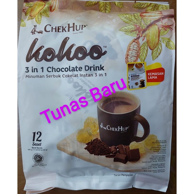 

Chekhup Kokoo Hot Chocolate Drink Malaysia (Serbuk Coklat Instan)