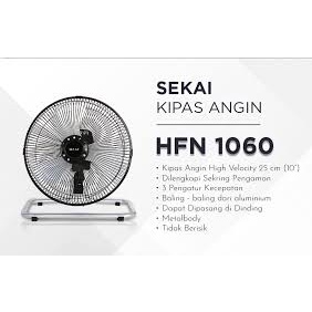 Kipas Angin Meja Sekai HFN 1060