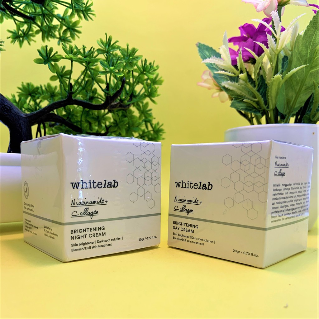 Whitelab Brightening Day Cream | Whitelab Brightening Night Cream