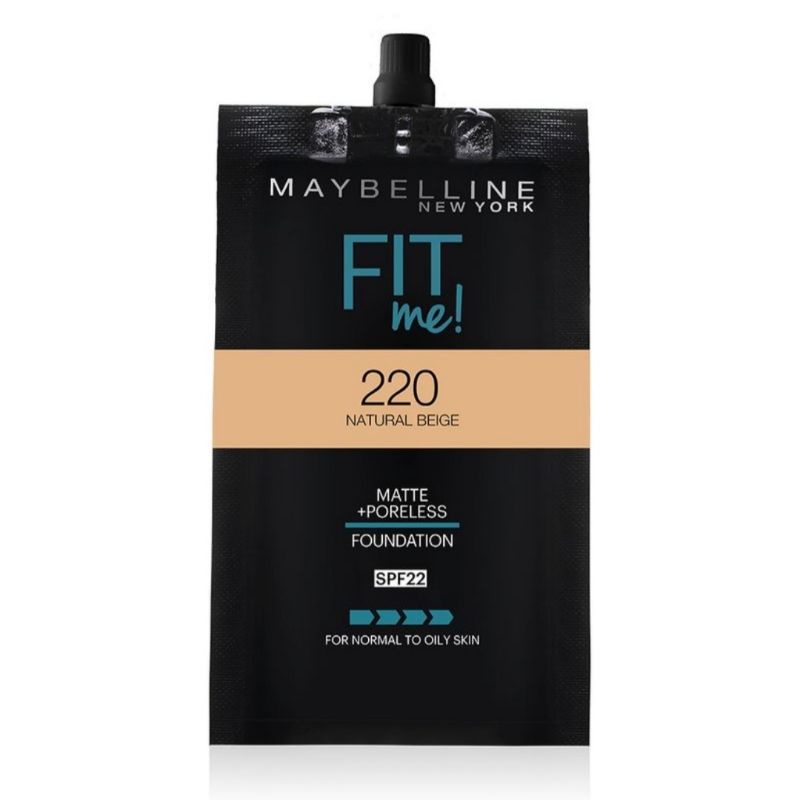 maybelline fitme foundation sachet 128 220 120 230