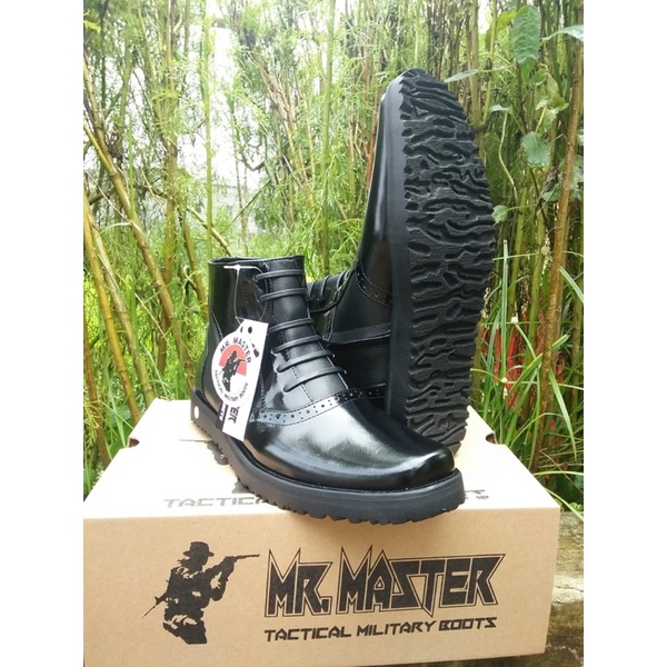 SEPATU PDH KULIT ASLI MERK MR .MASTER SOLE TEBAL