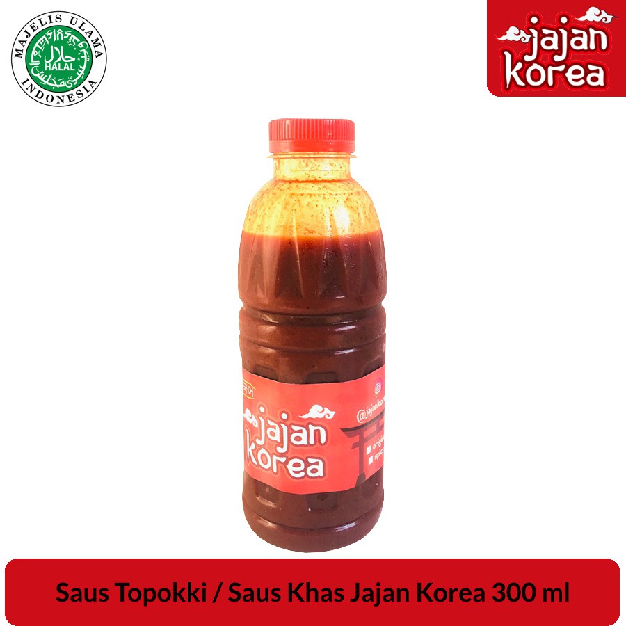 

Saos Topokki / Saos Khas Jajan Korea 300 ml
