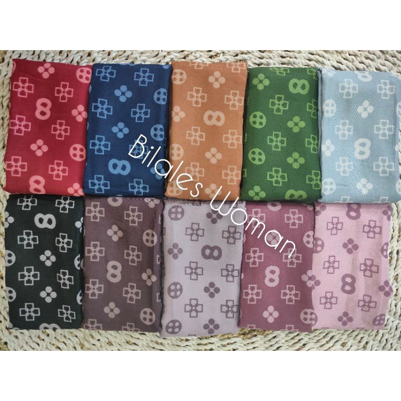 Buttonscarves Monogram Series ala ala