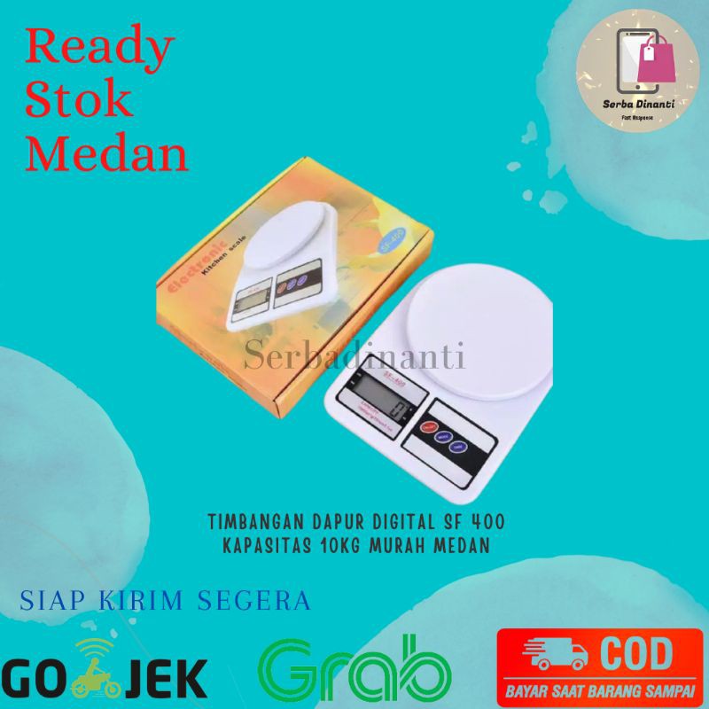 Timbangan Dapur Digital SF 400 Kapasitas 10Kg Murah Medan