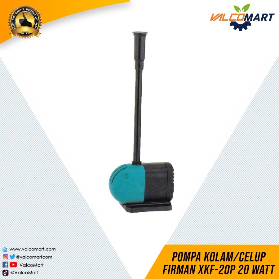 Pompa Kolam Pompa Celup Kolam Pond Pump 20 watt XKF-20P Firman
