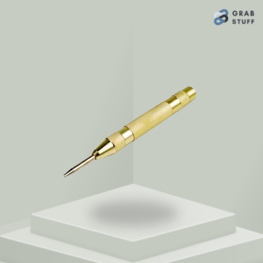 Automatic Center Punch Penanda Titik Bor / Penanda Titik Bor Senter Pen Automatic Center Punch Alat Marking Besi Penitik Lubang Besi / Penanda Titik Bor Otomatis Alat Penitik Lubang Mata Bor / Center Punch Automatic Drip Penanda Titik untuk Bor Besi