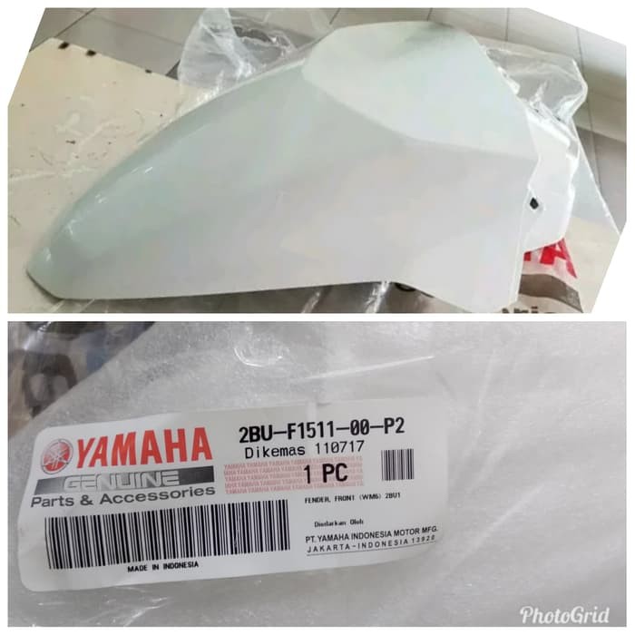 Spakbor depan X-Ride x ride putih original