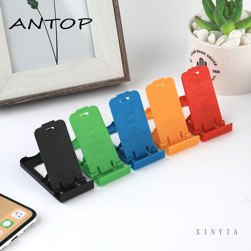 Stand Holder/dudukan Ponsel/tablet Universal Model Lipat Gaya Simple Portabel Untuk Iphone/android ANTOP