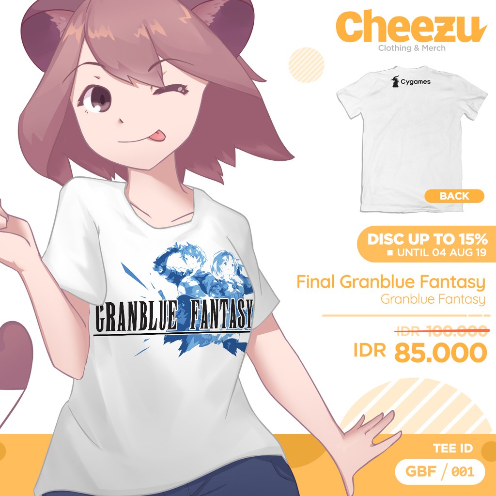 [READY] T-Shirt Final Granblue Fantasy - Granblue Fantasy