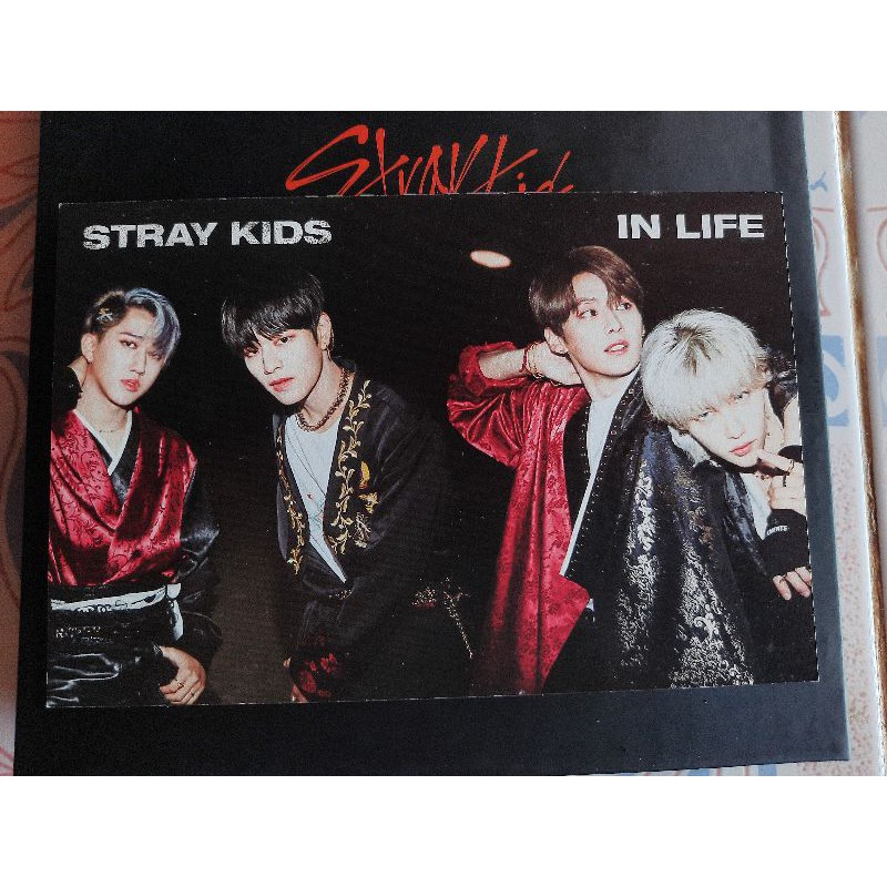 POSTCARD STRAYKIDS CHANGBIN SEUNGMIN LEE KNOW FELIX IN LIFE