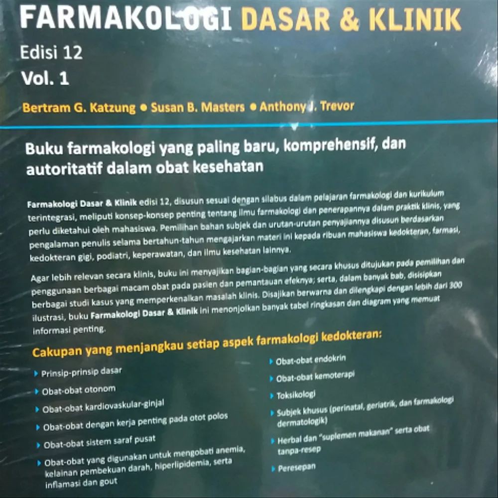 Download ebook farmakologi katzung bahasa indonesia terbaru