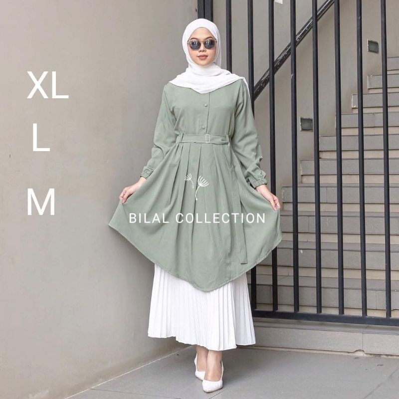 Tunik Amanda - Tunik Terbaru 2021- Tunik Kekinian-Tunik Wanita Murah-Tunik  terlaris/ tunik simpel-6