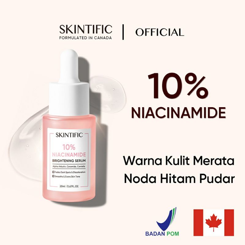 SKINTIFIC 10% NIACINAMIDE BRIGHTENING SERUM