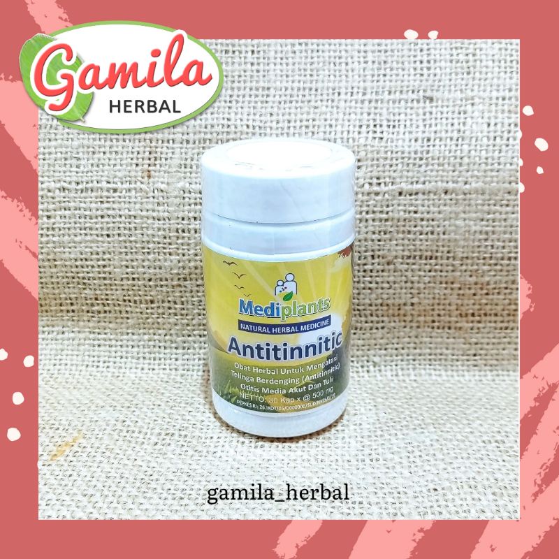 Obat Telinga Berdenging/Obat anti Tinnitic