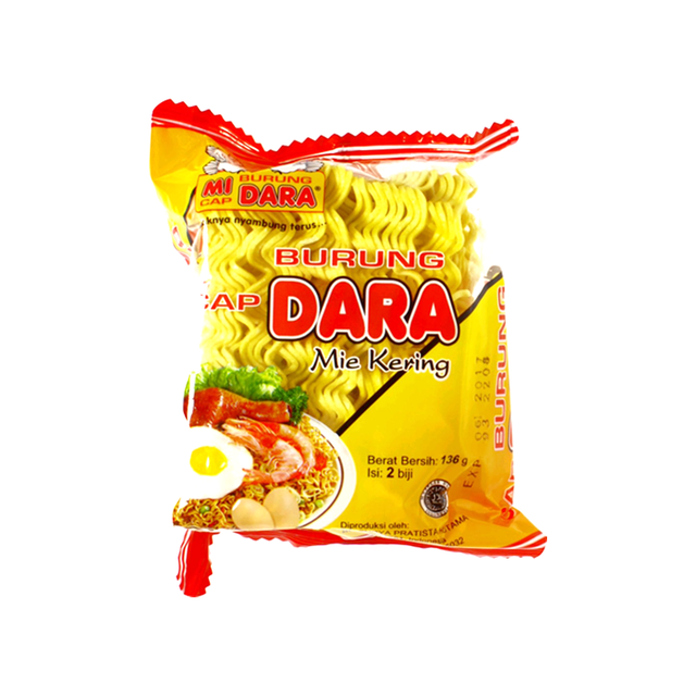 Burung Dara Mie Kering Pack 136gr Shopee Indonesia