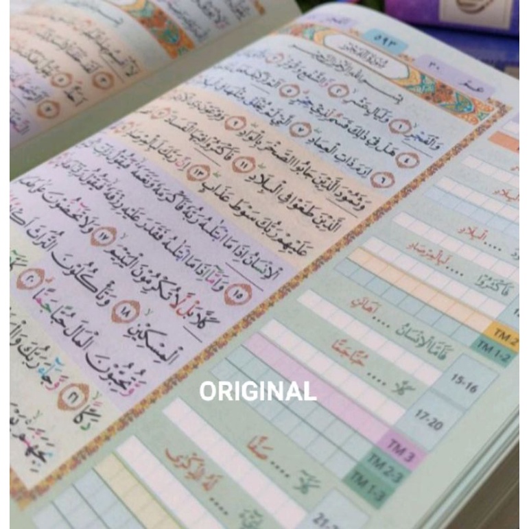 Al-Quran Hafalan Tikrar Ornamen A5 HC Tajwid - Syamil Quran