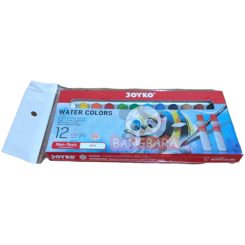 

Cat Air Joyko Titi Water Color 12 Warna