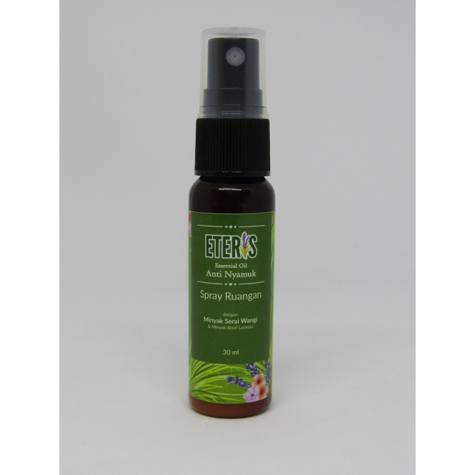 Eteris Spray Ruangan Anti Nyamuk Alami Pewangi Ruangan Sereh Wangi