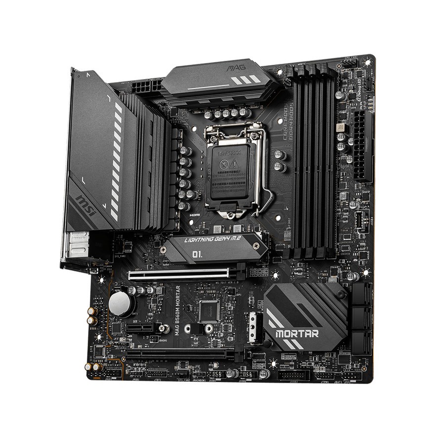 Mainboard MSI MAG B560M Mortar - mATX LGA1200 - MSI B560M Mortar