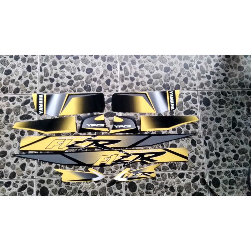 striping fizr variasi kuning hitam