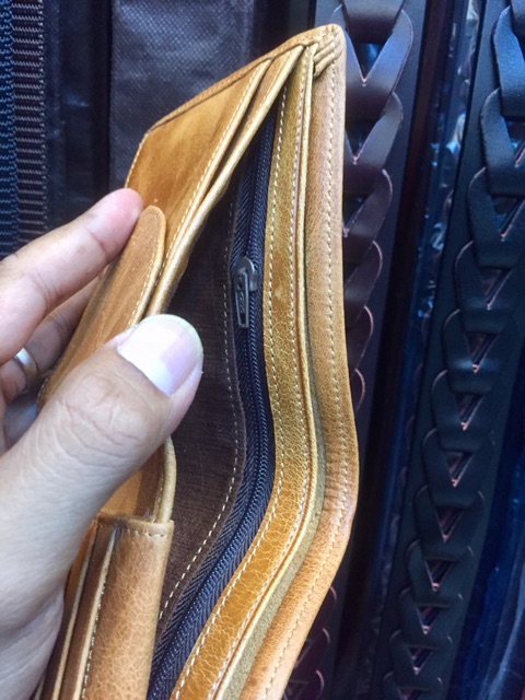 Dompet lipat pria kulit asli lokal berkualitas tinggi #dompet #dompetpria #dompetkulit #dompetlipat