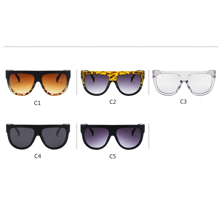 European and American large frame wild fashion trend men and women sunglasses