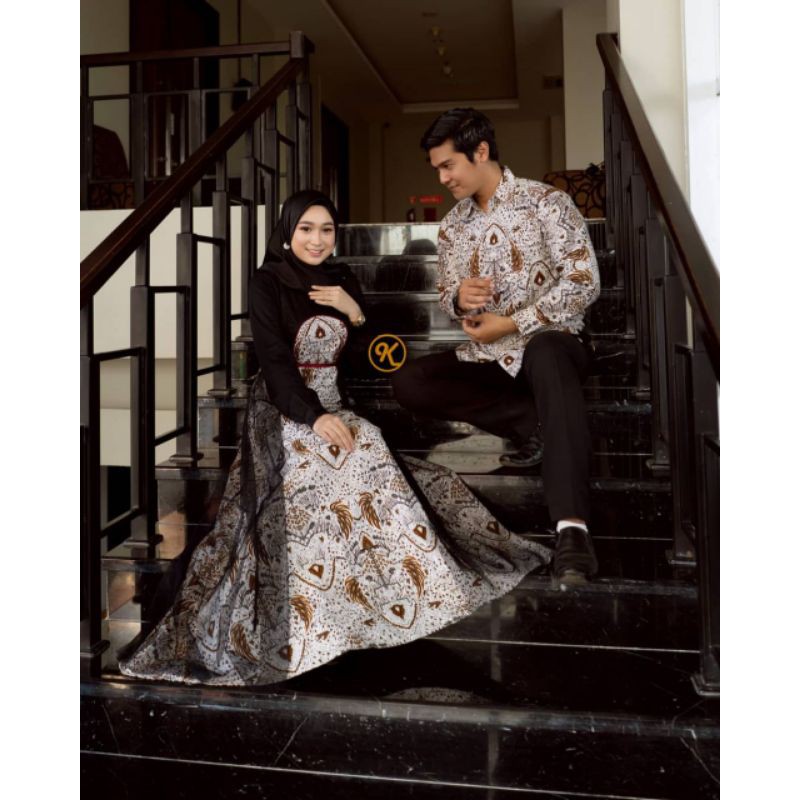 NEW FESHION COUPLE GAMIS TER HITS ORI KARYA BATIK PEKALONGAN