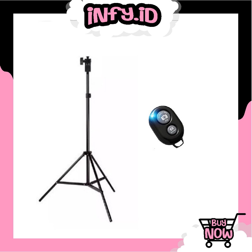 INFY - R224 Tripod &amp; Remot Bluetooth Sparepart Ringlight Part Bagian