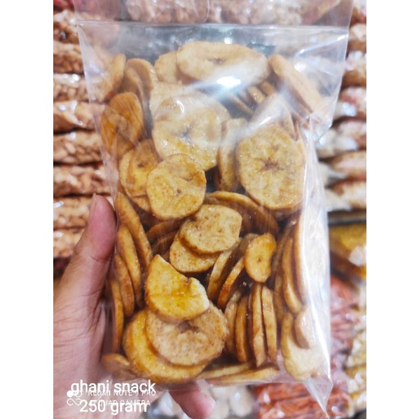 

KERIPIK_PISANG_MANIS_250GR_PISANG_KRIUK_SNACK_KILOAN_ENAK