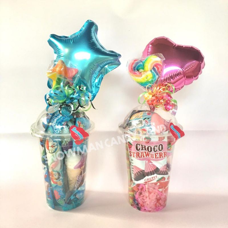 

souvenir ulang tahun anak / bingkisan ulang tahun / candy hampers / hadiah kecil anak / candy balon