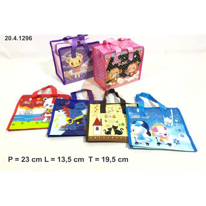 

Tas Kertas Paper Bag Shopping bag Motif Karakter Anak Lucu YX023 Murah