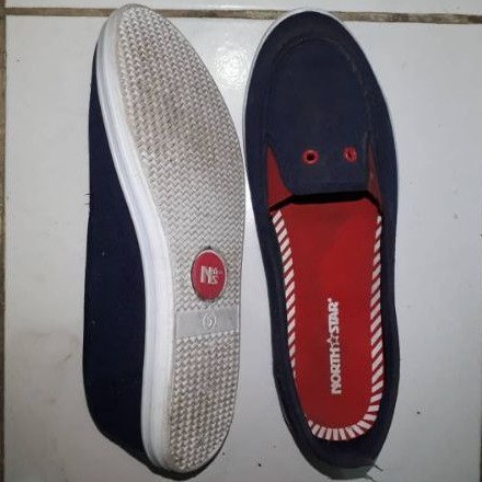 sepatu slip on north star (preloved)