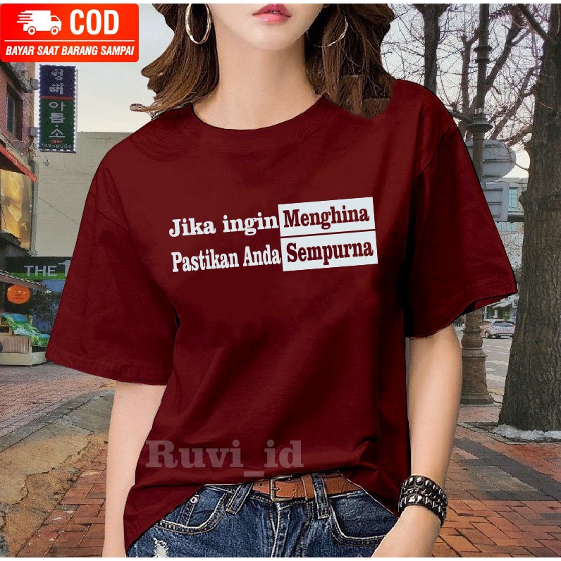 Ruvi_id-KAOS DISTRO / BELI 3 GRATIS HEADSET EXTRA BASS / KAOS / KAOS WANITA / KAOS PRIA / KOREAN STYLE / BLUS / T-SHIRT / BAJU TRENDY / KAOS OBLONG / KAOS TERLARIS / BAHAN TEBAL / IMPORT / KAOS OVERSIZE / ATASAN KEKINIAN / KAOS MURAH