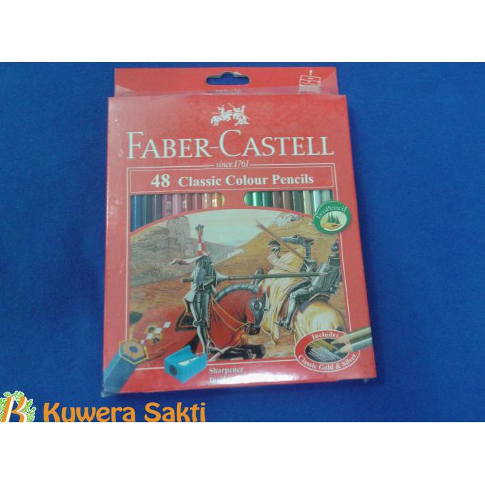 

BANTING HARGA Pensil warna Faber Castell 48 warna Classic Colour