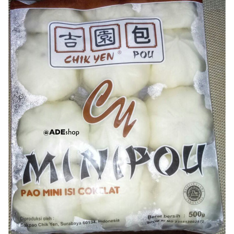 

minipao bakpao Chik Yen isi 21 rasa coklat 500gr