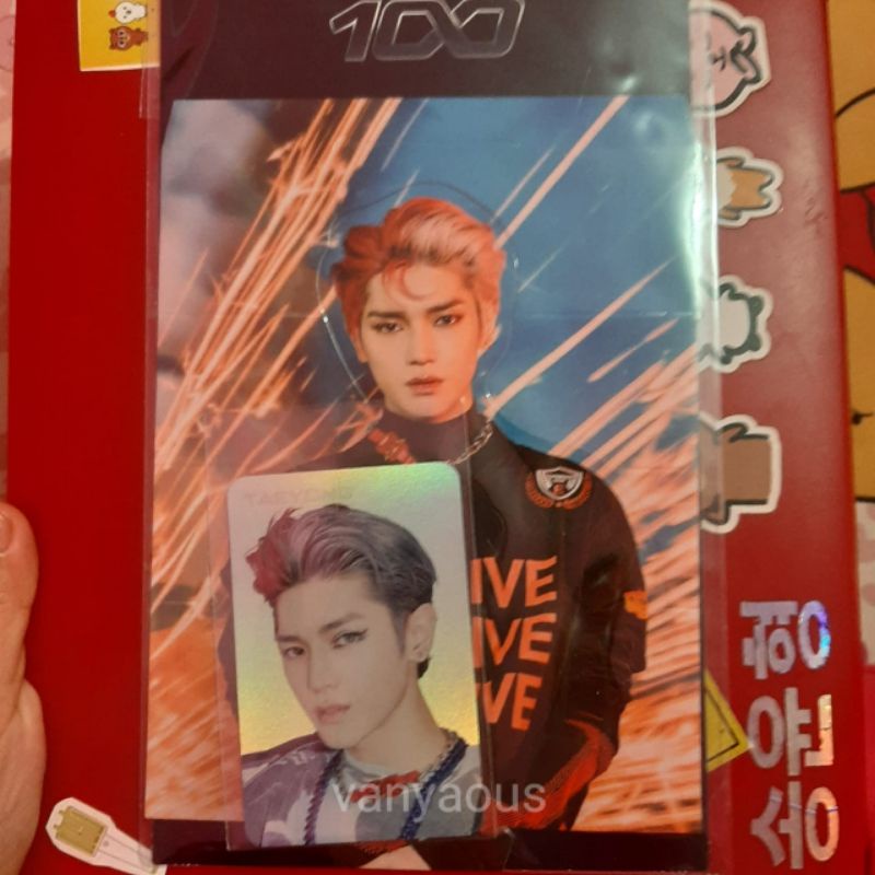 Taeyong 100 standee set photocard todoroki