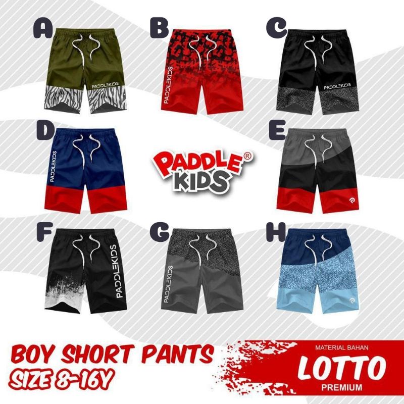 shortpants paddlekids 8-16