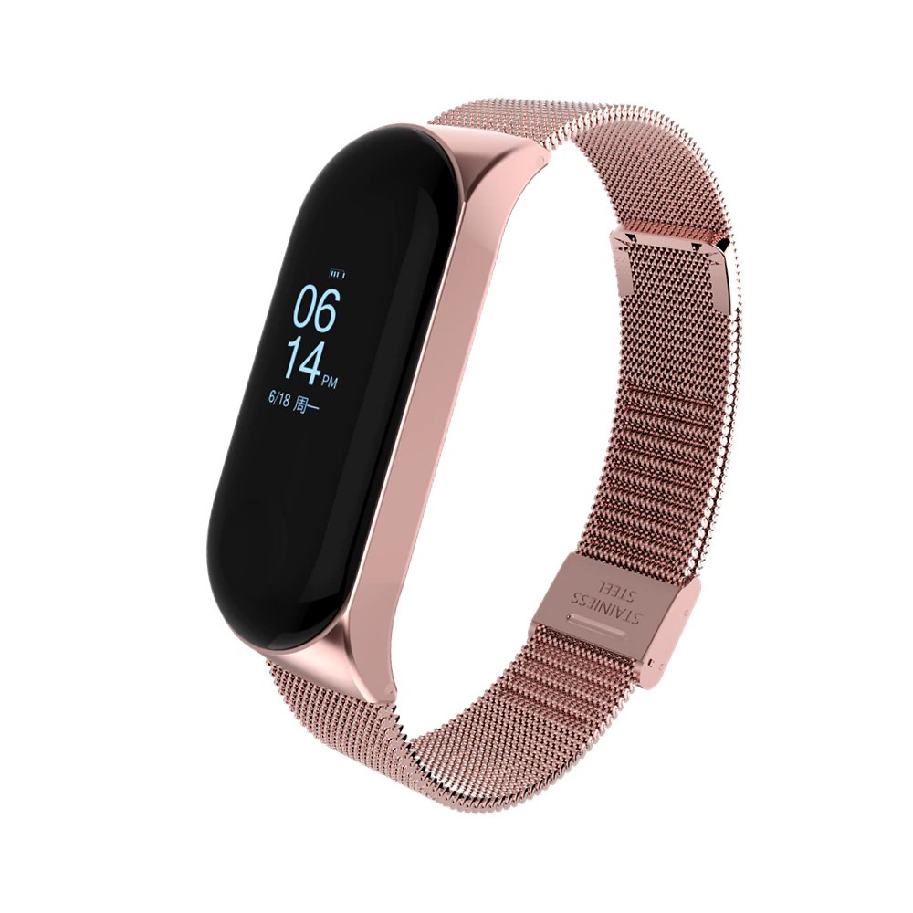 Mi band 3 Strap Metal for Xiaomi Mi Band 3 Bracelet Screwless Xiaomi Mi Band 3 Bracelet Correa