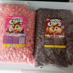 COCO CRUNCH 1 kg / CHOCO CHIPS  / RASA STRAWBERRIES /  RASA STROBERI / KOKO KRUNCH / COCO CRUNCH KILOAN