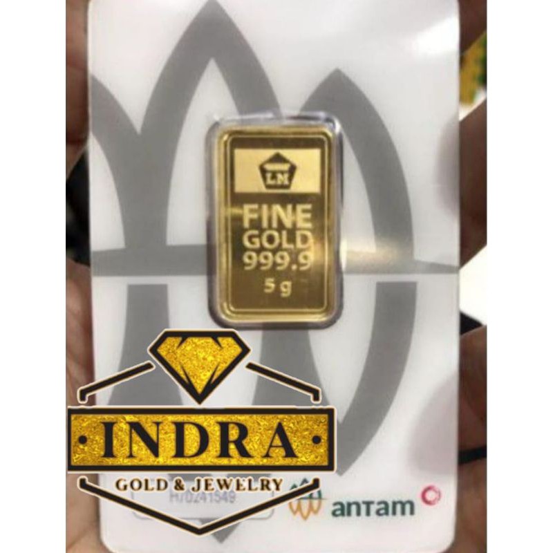 EMAS ANTAM LM Logam Mulia 5 Gr / 5 Gram / 5g REINVENTED