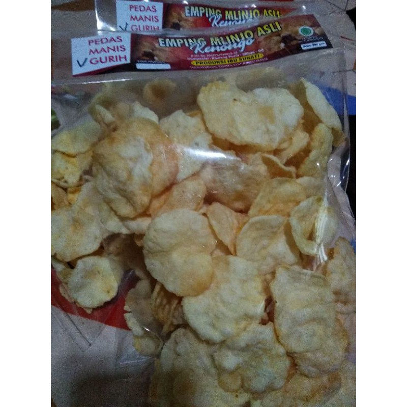 

Emping Melinjo Matang siap makan 100gr Khas Bantul